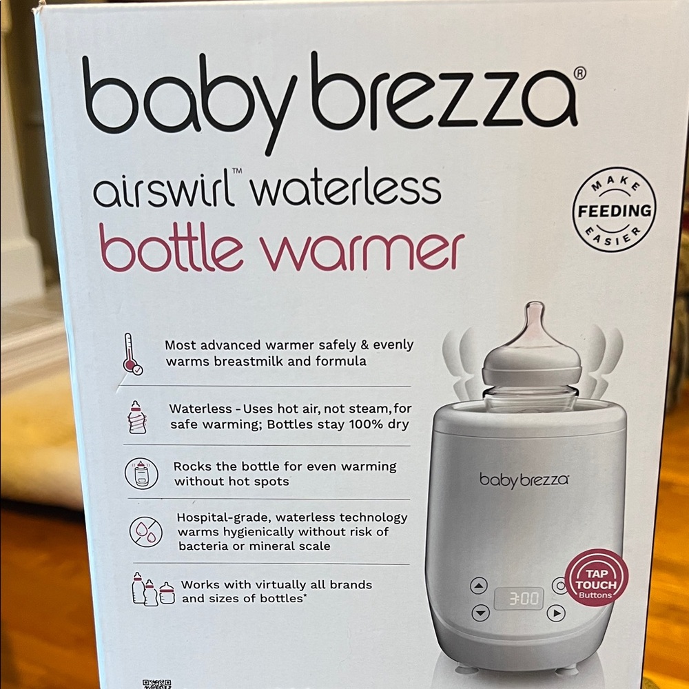 Baby Brezza Airswirl Waterless Bottle Warmer NEW - never used